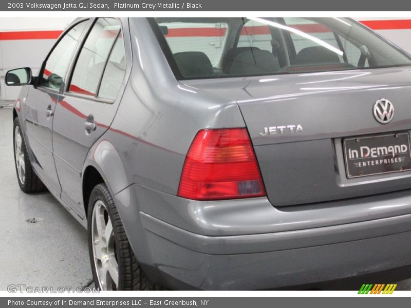 Platinum Grey Metallic / Black 2003 Volkswagen Jetta GLI Sedan