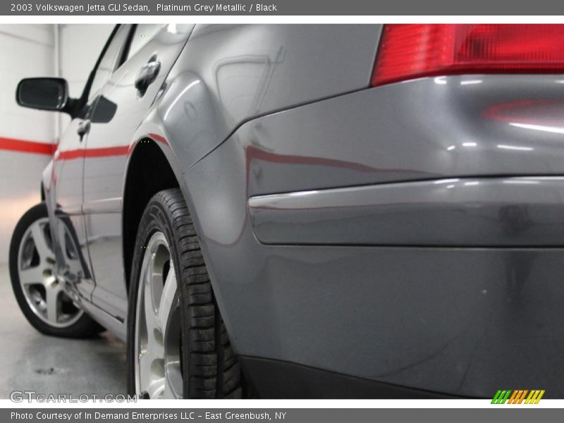 Platinum Grey Metallic / Black 2003 Volkswagen Jetta GLI Sedan