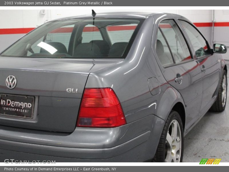 Platinum Grey Metallic / Black 2003 Volkswagen Jetta GLI Sedan