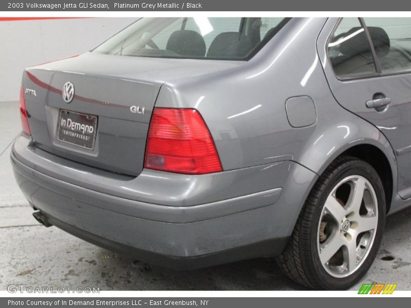 Platinum Grey Metallic / Black 2003 Volkswagen Jetta GLI Sedan