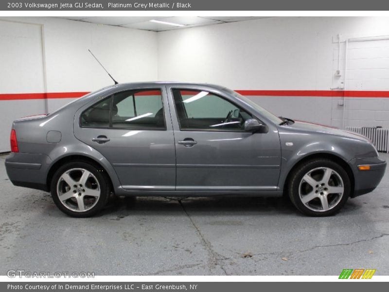 Platinum Grey Metallic / Black 2003 Volkswagen Jetta GLI Sedan