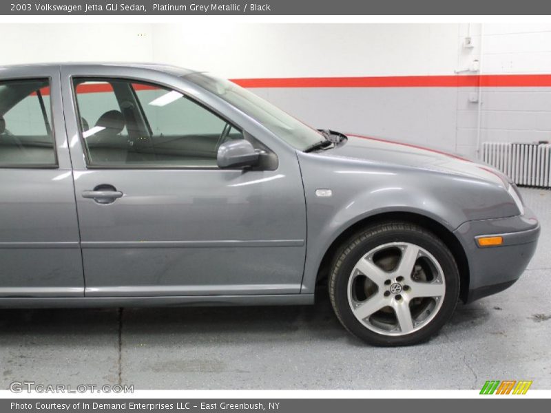Platinum Grey Metallic / Black 2003 Volkswagen Jetta GLI Sedan