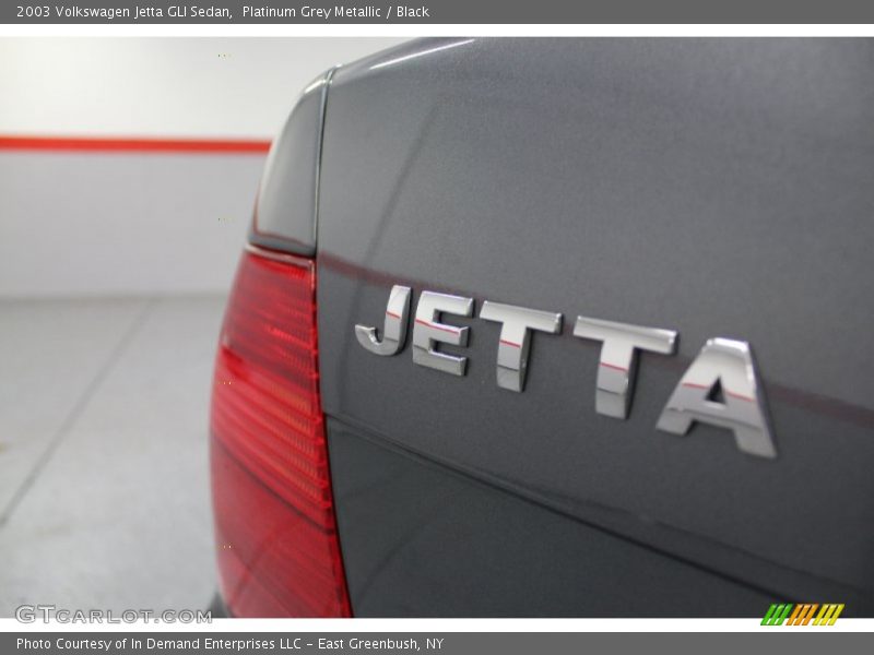 Platinum Grey Metallic / Black 2003 Volkswagen Jetta GLI Sedan