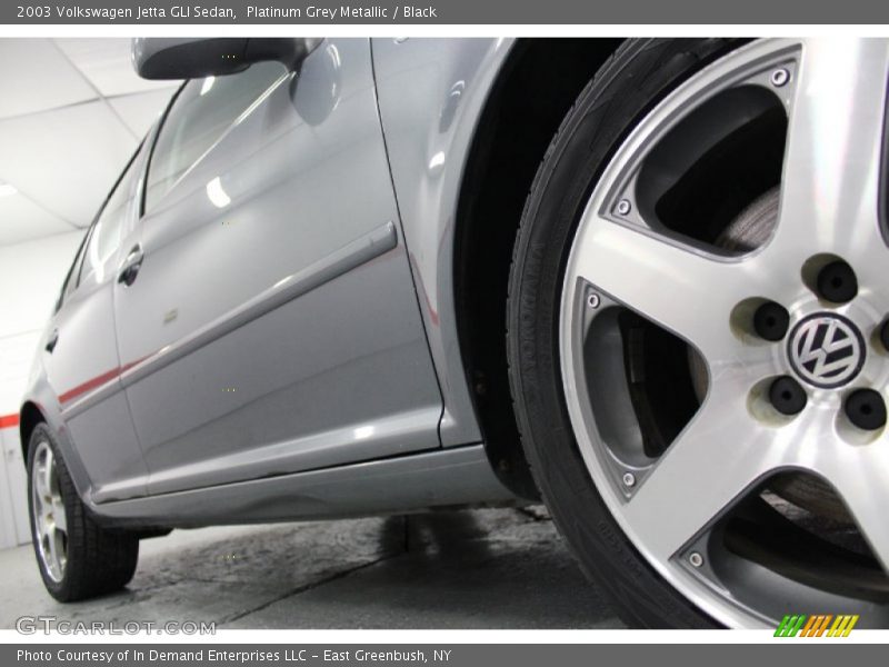 Platinum Grey Metallic / Black 2003 Volkswagen Jetta GLI Sedan