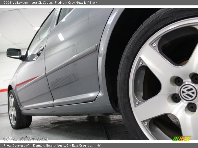 Platinum Grey Metallic / Black 2003 Volkswagen Jetta GLI Sedan