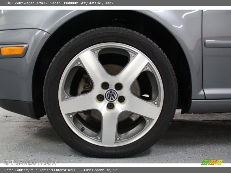 Platinum Grey Metallic / Black 2003 Volkswagen Jetta GLI Sedan