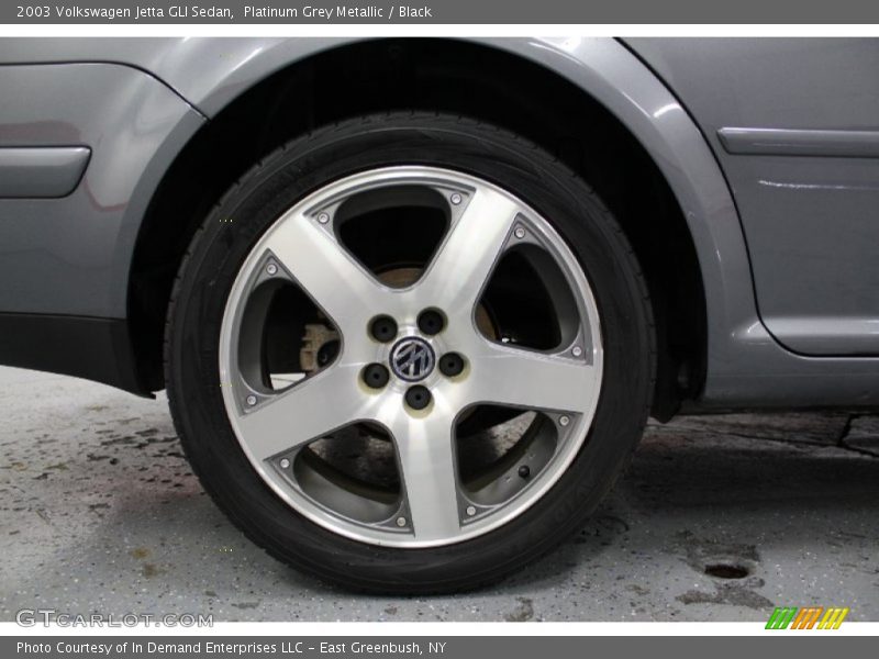 Platinum Grey Metallic / Black 2003 Volkswagen Jetta GLI Sedan