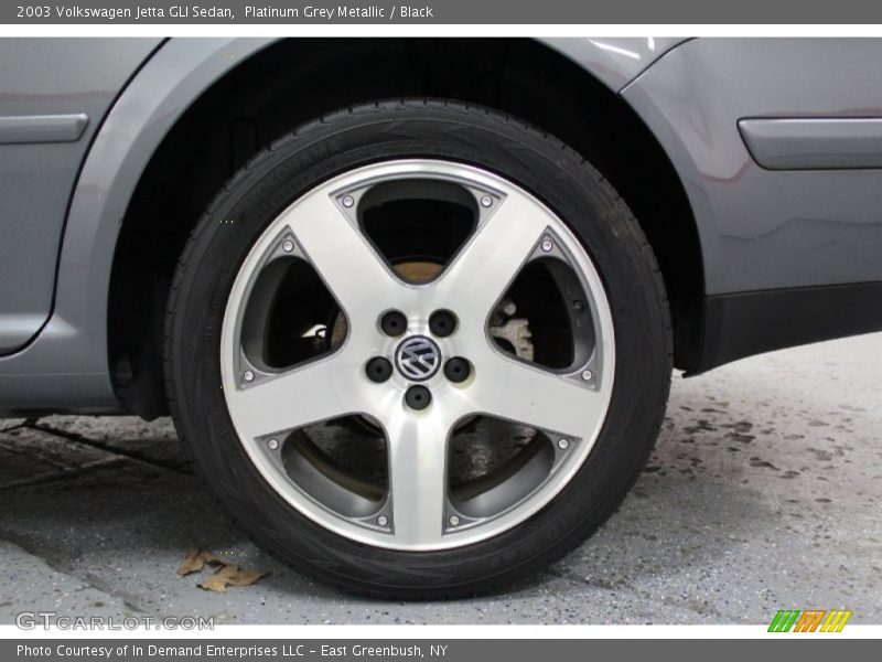 Platinum Grey Metallic / Black 2003 Volkswagen Jetta GLI Sedan