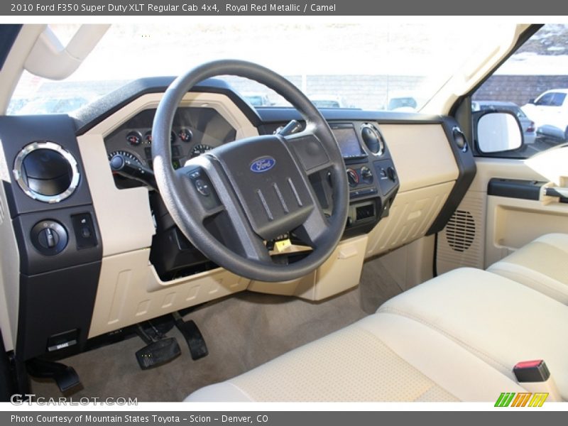 Dashboard of 2010 F350 Super Duty XLT Regular Cab 4x4