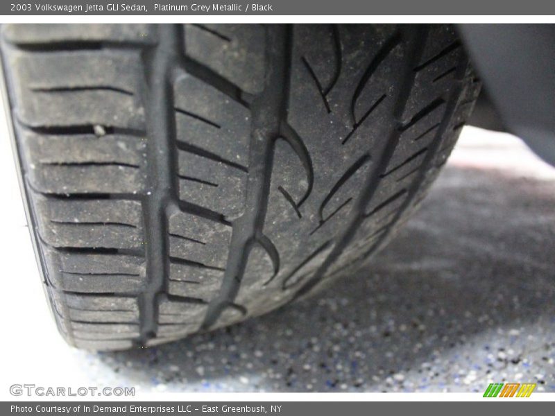 Platinum Grey Metallic / Black 2003 Volkswagen Jetta GLI Sedan