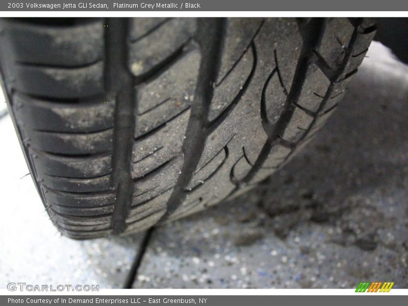 Platinum Grey Metallic / Black 2003 Volkswagen Jetta GLI Sedan