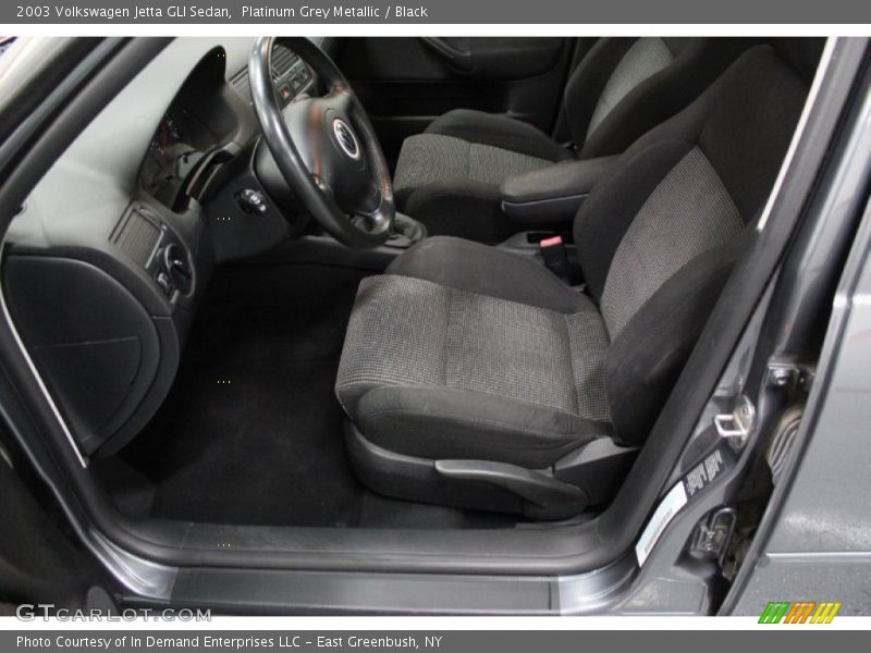 Platinum Grey Metallic / Black 2003 Volkswagen Jetta GLI Sedan