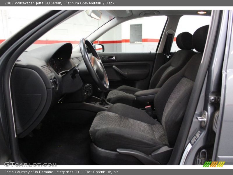 Platinum Grey Metallic / Black 2003 Volkswagen Jetta GLI Sedan