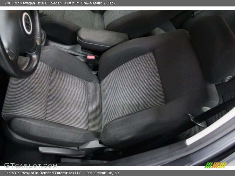 Platinum Grey Metallic / Black 2003 Volkswagen Jetta GLI Sedan