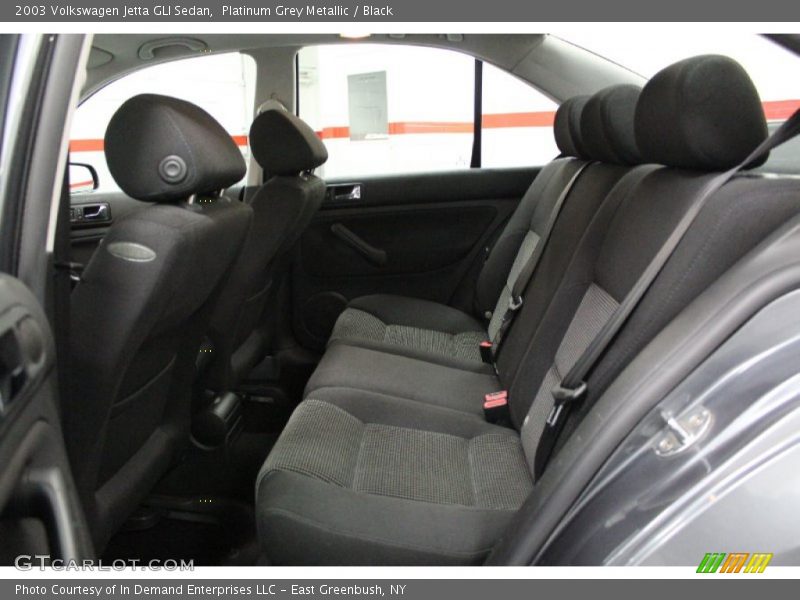 Platinum Grey Metallic / Black 2003 Volkswagen Jetta GLI Sedan