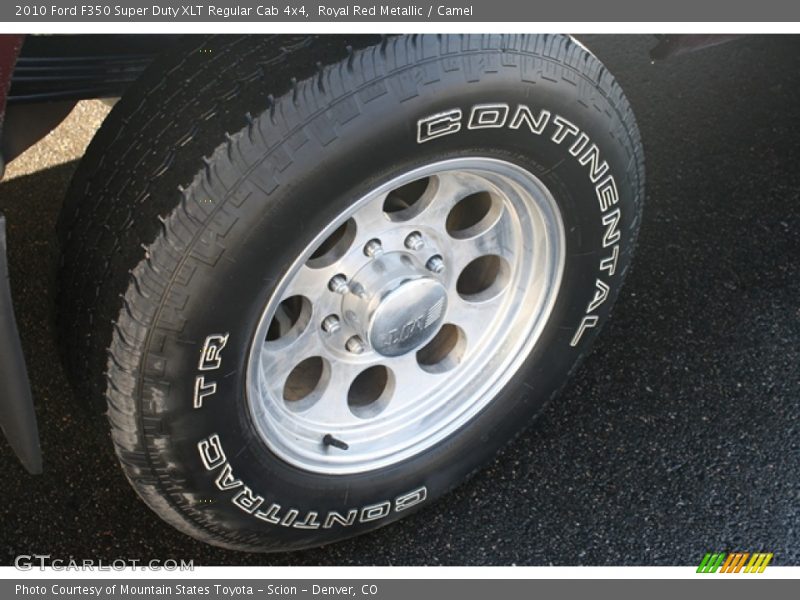  2010 F350 Super Duty XLT Regular Cab 4x4 Wheel