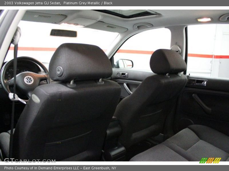 Platinum Grey Metallic / Black 2003 Volkswagen Jetta GLI Sedan