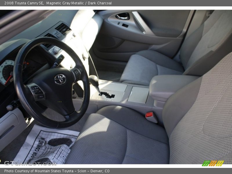Magnetic Gray Metallic / Dark Charcoal 2008 Toyota Camry SE