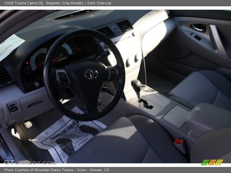 Magnetic Gray Metallic / Dark Charcoal 2008 Toyota Camry SE