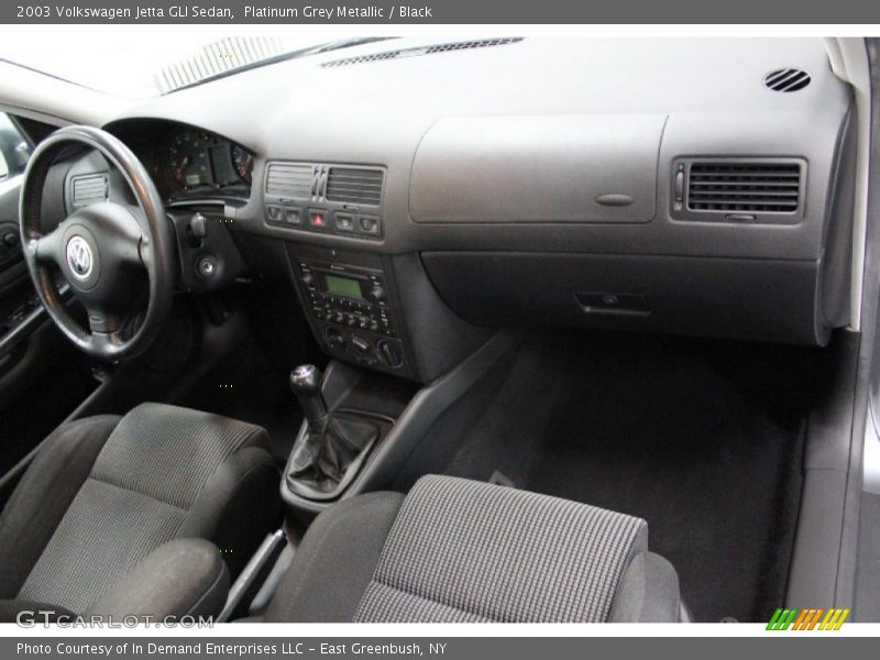 Platinum Grey Metallic / Black 2003 Volkswagen Jetta GLI Sedan