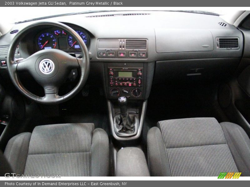 Platinum Grey Metallic / Black 2003 Volkswagen Jetta GLI Sedan