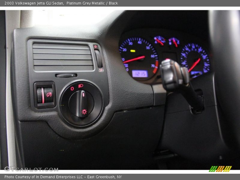 Platinum Grey Metallic / Black 2003 Volkswagen Jetta GLI Sedan