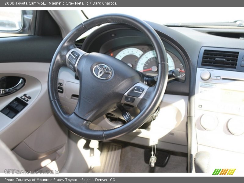 Magnetic Gray Metallic / Dark Charcoal 2008 Toyota Camry SE