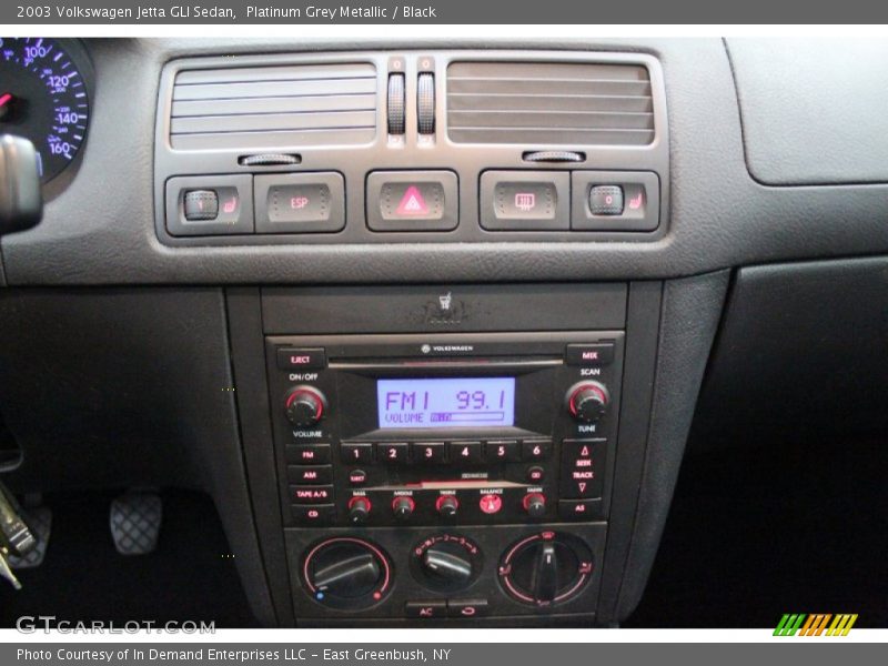 Platinum Grey Metallic / Black 2003 Volkswagen Jetta GLI Sedan