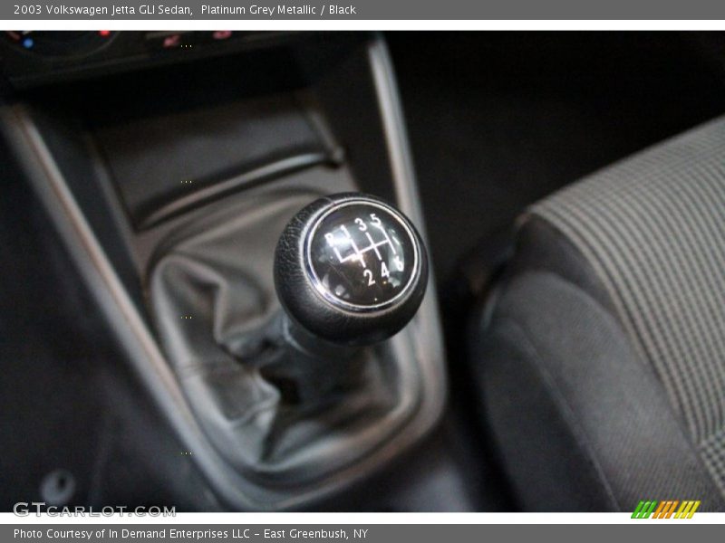 Platinum Grey Metallic / Black 2003 Volkswagen Jetta GLI Sedan