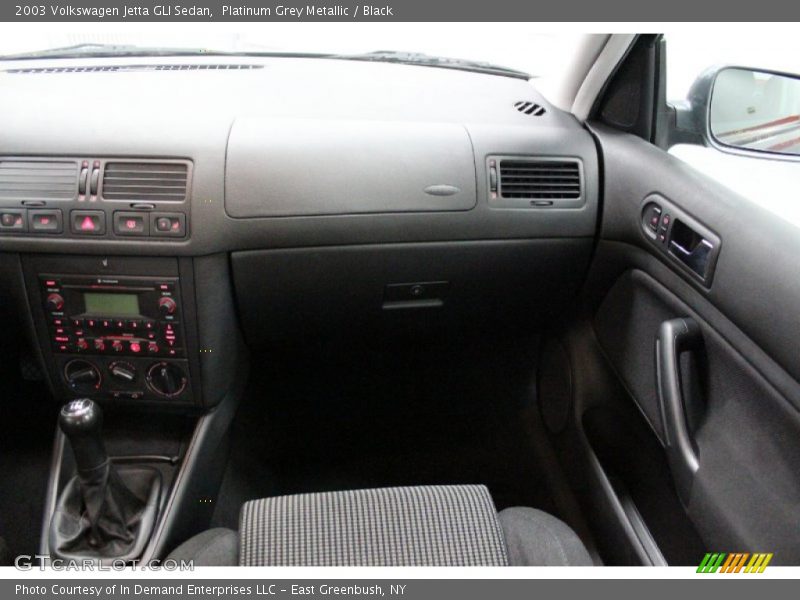 Platinum Grey Metallic / Black 2003 Volkswagen Jetta GLI Sedan
