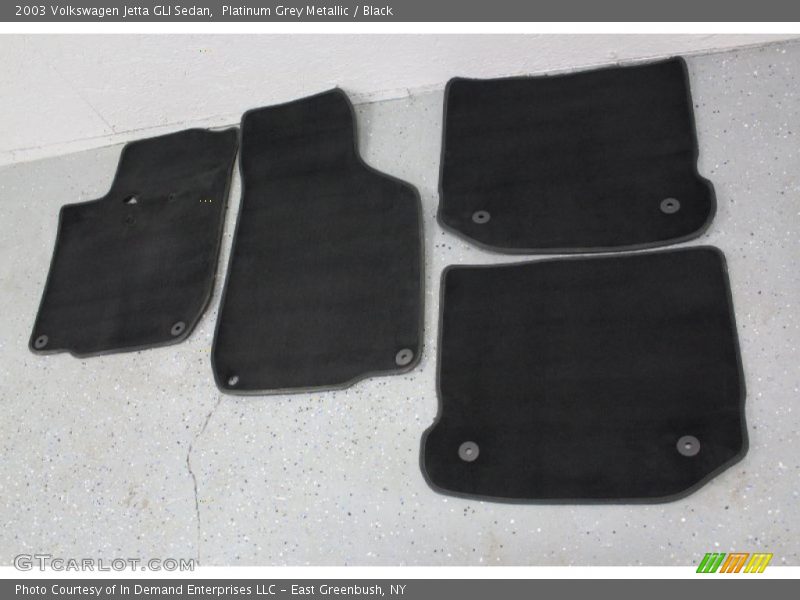 Platinum Grey Metallic / Black 2003 Volkswagen Jetta GLI Sedan