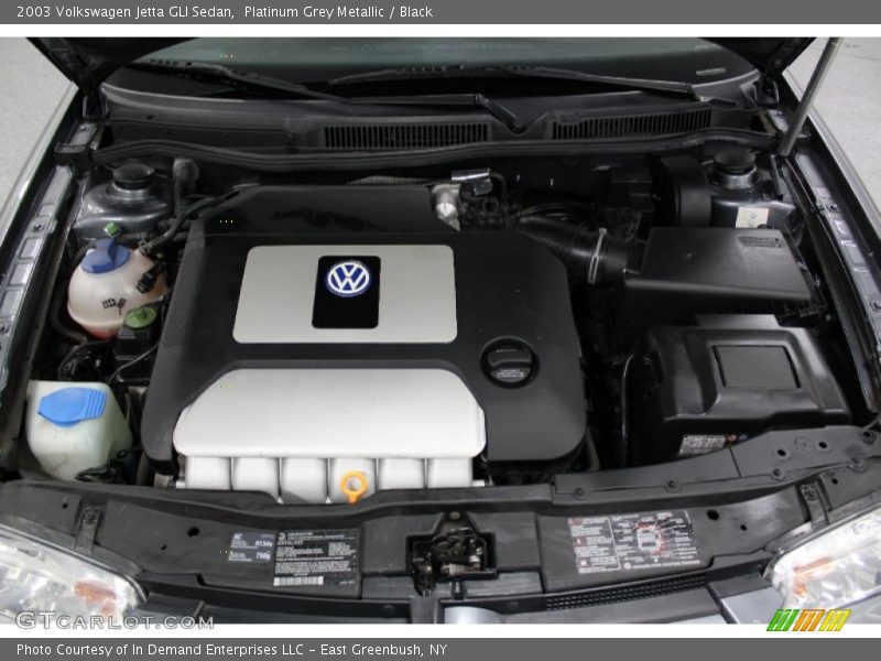 Platinum Grey Metallic / Black 2003 Volkswagen Jetta GLI Sedan