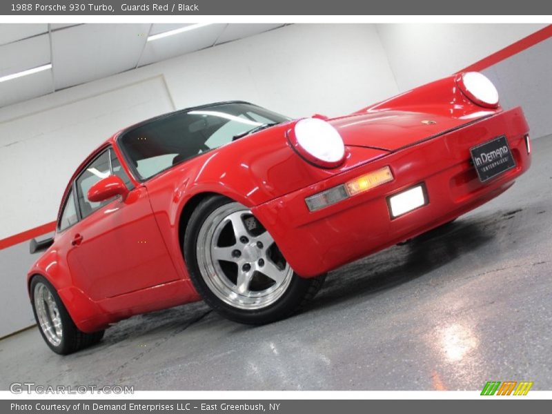 Guards Red / Black 1988 Porsche 930 Turbo