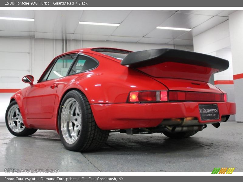 Guards Red / Black 1988 Porsche 930 Turbo