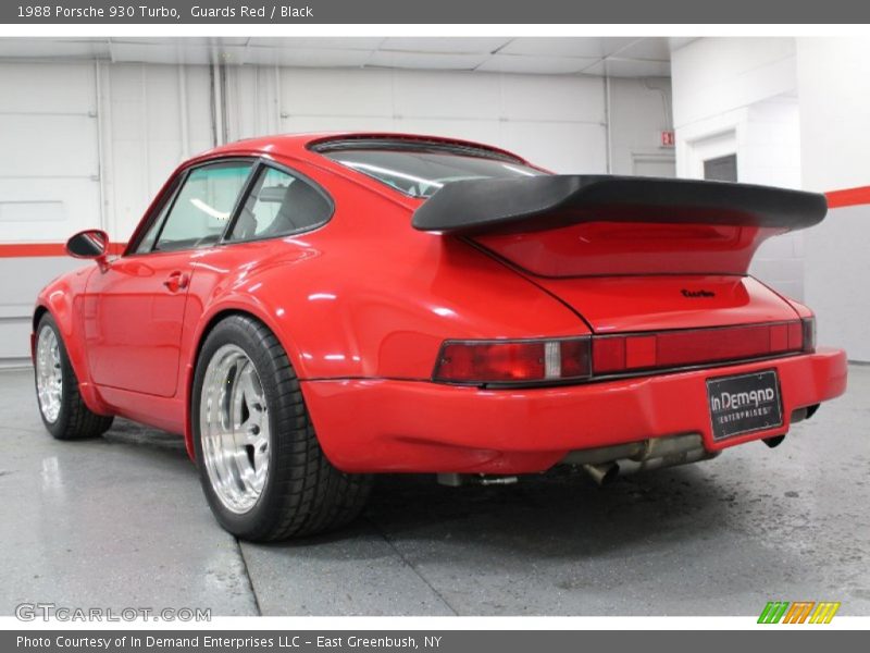 Guards Red / Black 1988 Porsche 930 Turbo