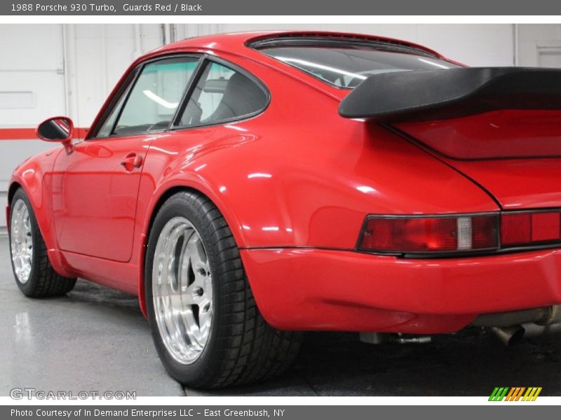 Guards Red / Black 1988 Porsche 930 Turbo