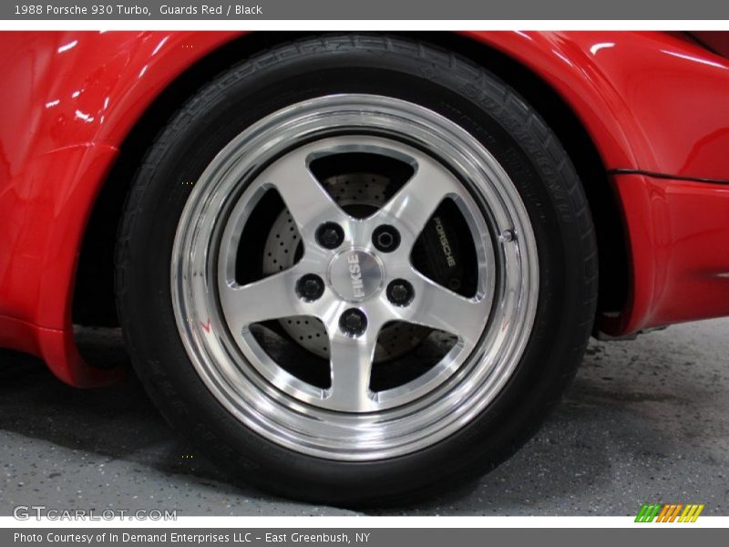 Guards Red / Black 1988 Porsche 930 Turbo