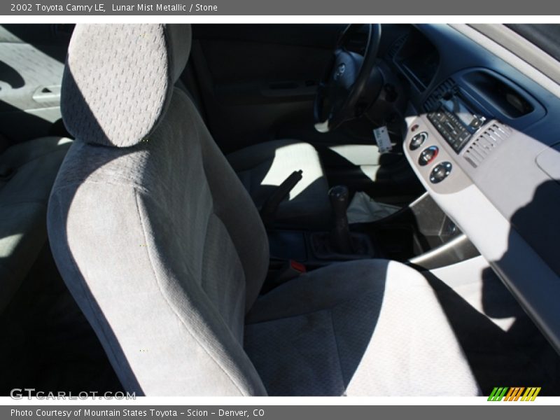 Lunar Mist Metallic / Stone 2002 Toyota Camry LE