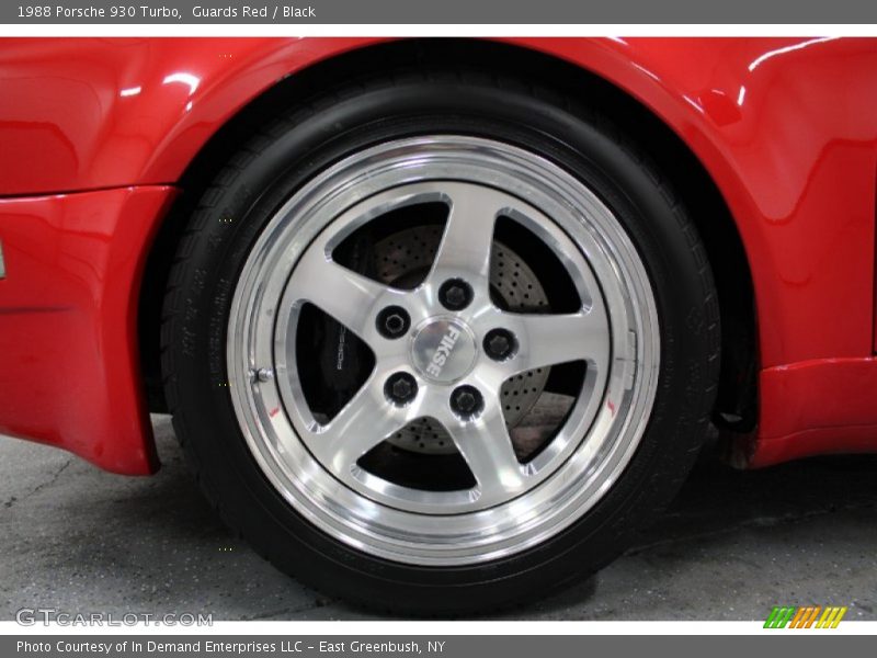 Guards Red / Black 1988 Porsche 930 Turbo