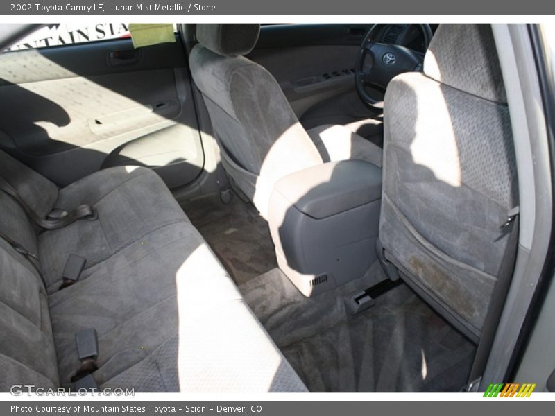 Lunar Mist Metallic / Stone 2002 Toyota Camry LE