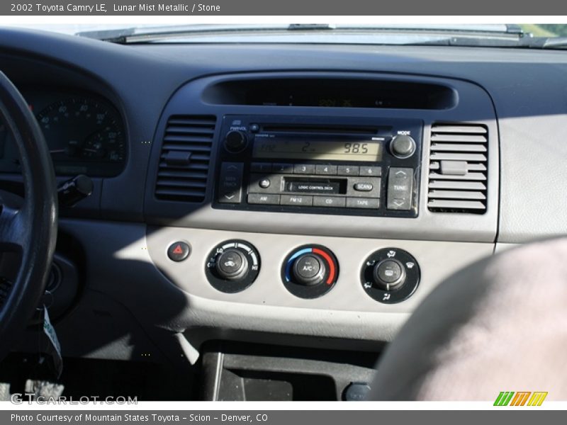 Lunar Mist Metallic / Stone 2002 Toyota Camry LE
