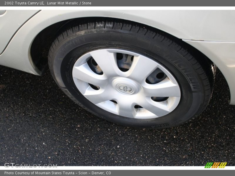 Lunar Mist Metallic / Stone 2002 Toyota Camry LE
