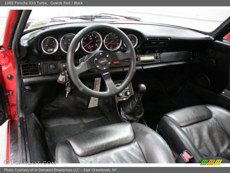  1988 930 Turbo Black Interior