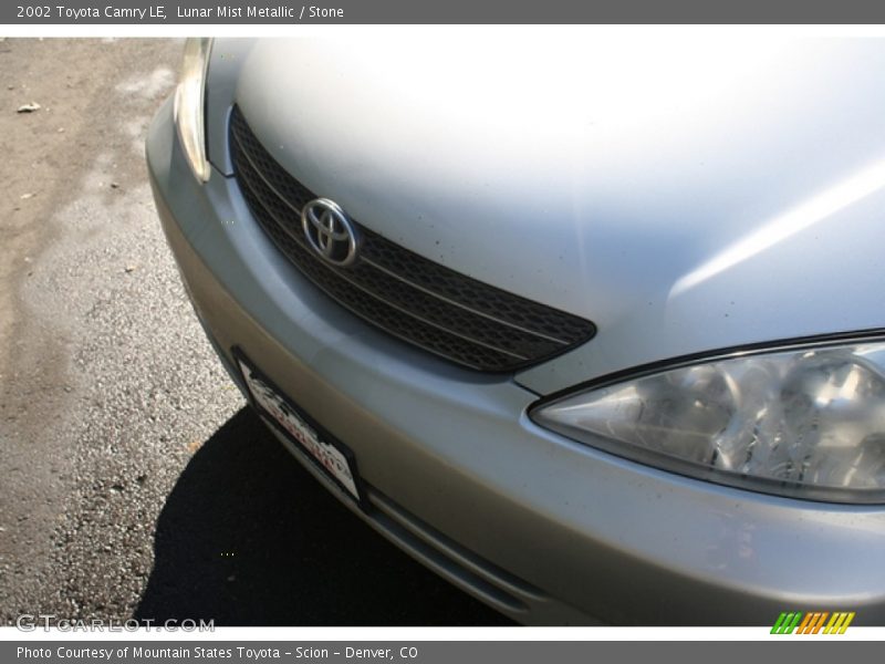 Lunar Mist Metallic / Stone 2002 Toyota Camry LE