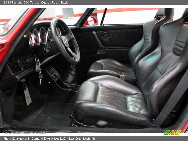  1988 930 Turbo Black Interior