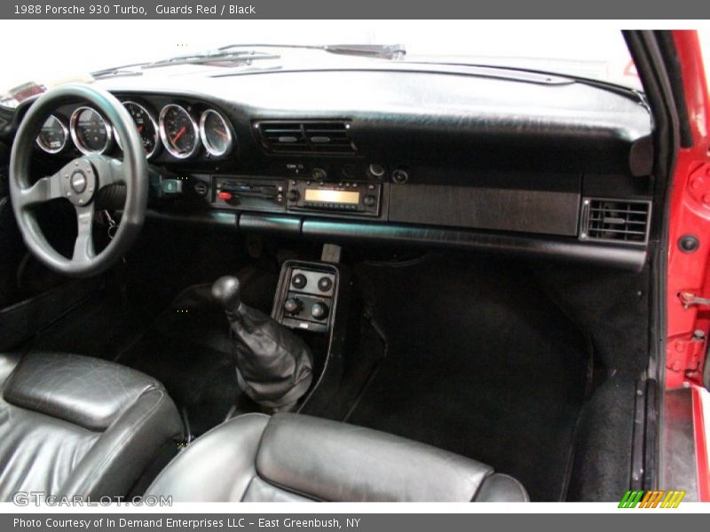 Guards Red / Black 1988 Porsche 930 Turbo