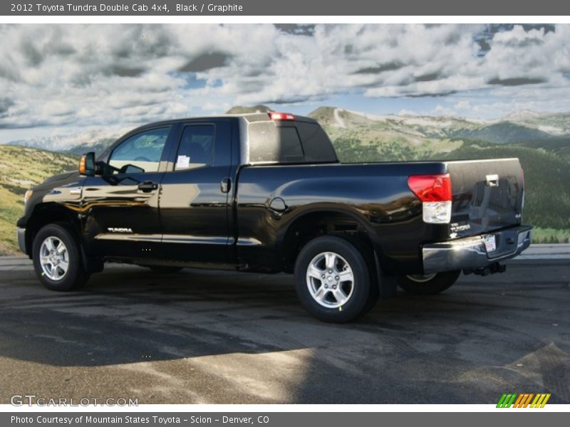 Black / Graphite 2012 Toyota Tundra Double Cab 4x4