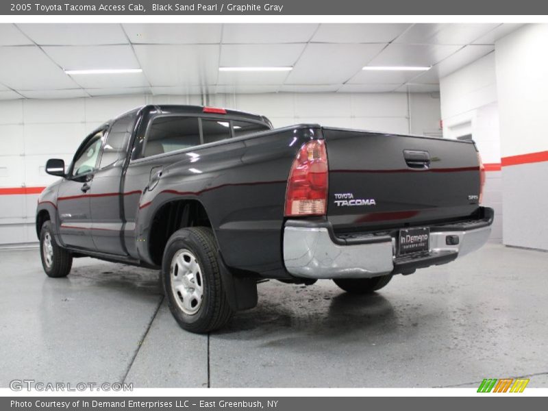 Black Sand Pearl / Graphite Gray 2005 Toyota Tacoma Access Cab