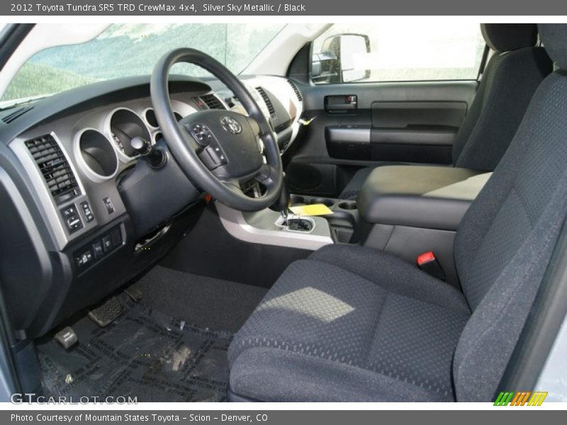 Silver Sky Metallic / Black 2012 Toyota Tundra SR5 TRD CrewMax 4x4