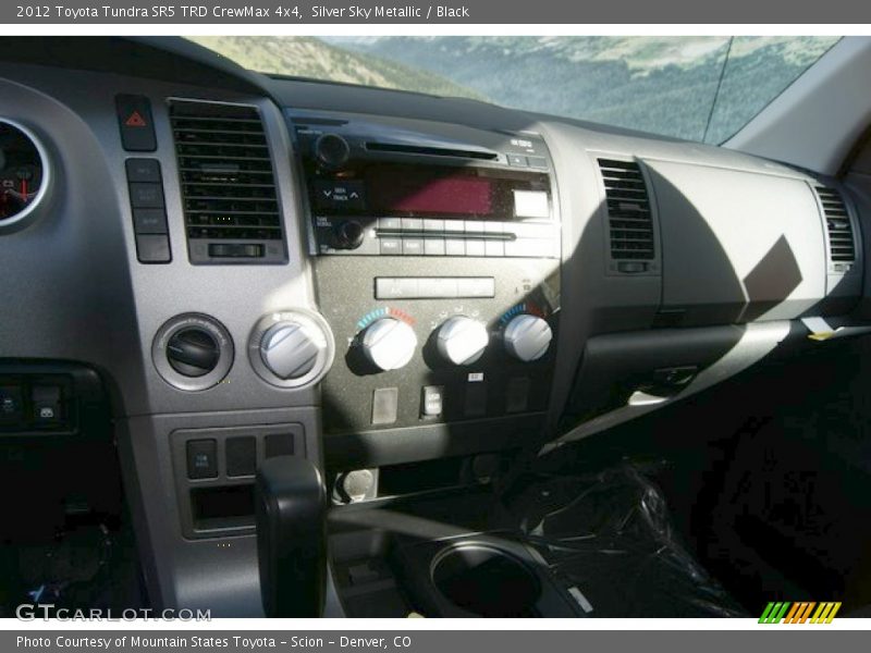 Silver Sky Metallic / Black 2012 Toyota Tundra SR5 TRD CrewMax 4x4